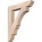 Ekena Millwork Balboa Slat Smooth Bracket, Douglas Fir, 3 1/2"W x 22"D x 26"H BKT04X22X26BOA06SDF - alternate 1